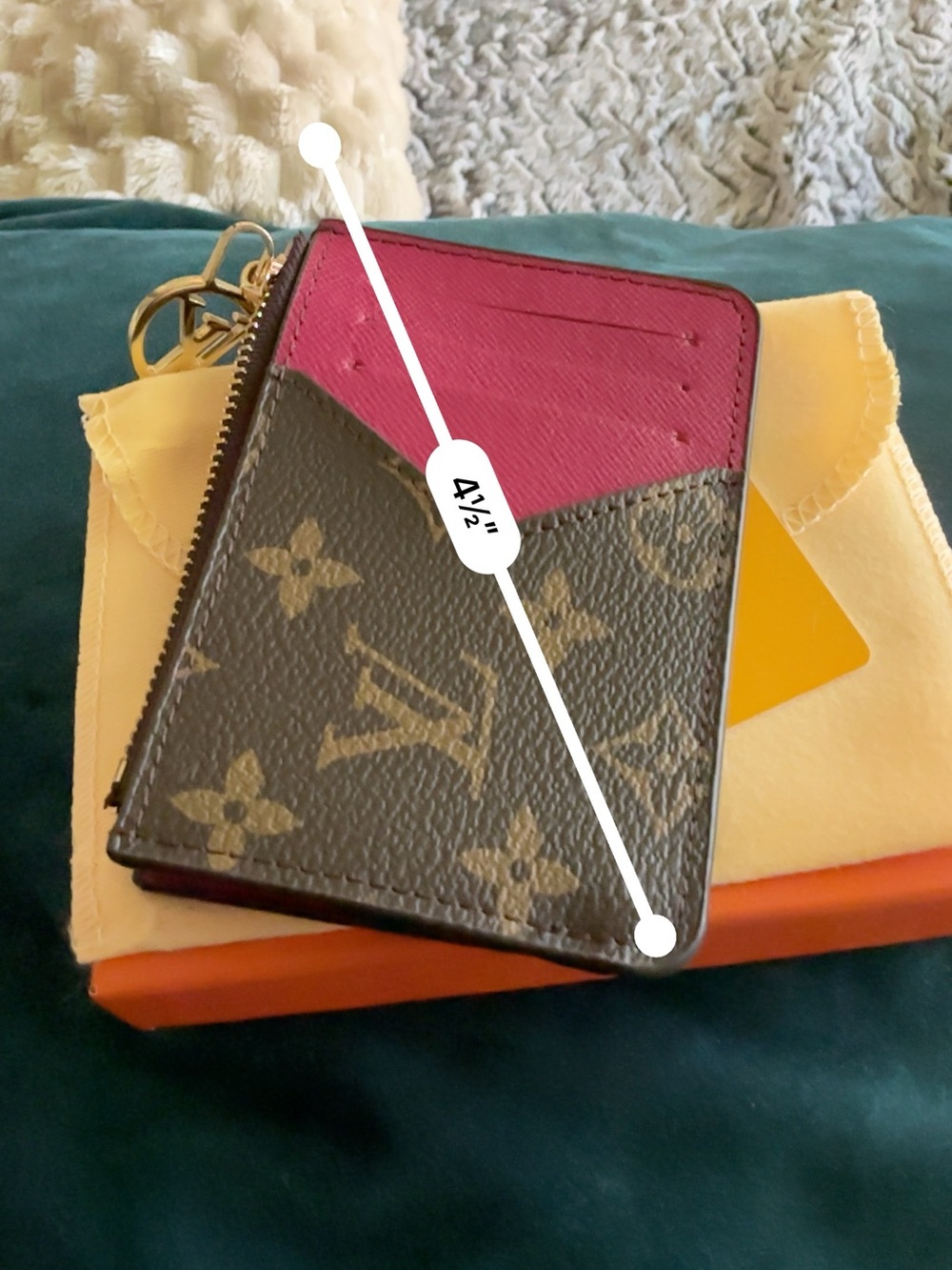 ๐ Designer Inspired Monogram Card Holder & Zip Wallet ๐ - Picture 6 of 6